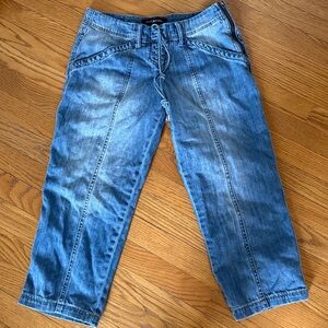 Liverpool Jeans Company Women's Denim Cropped Jeans